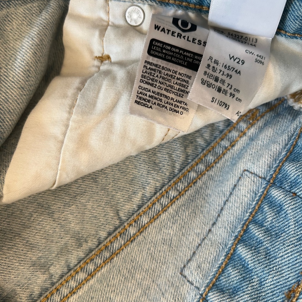 Levi's 501 Denim Shorts - Picture 5 of 13